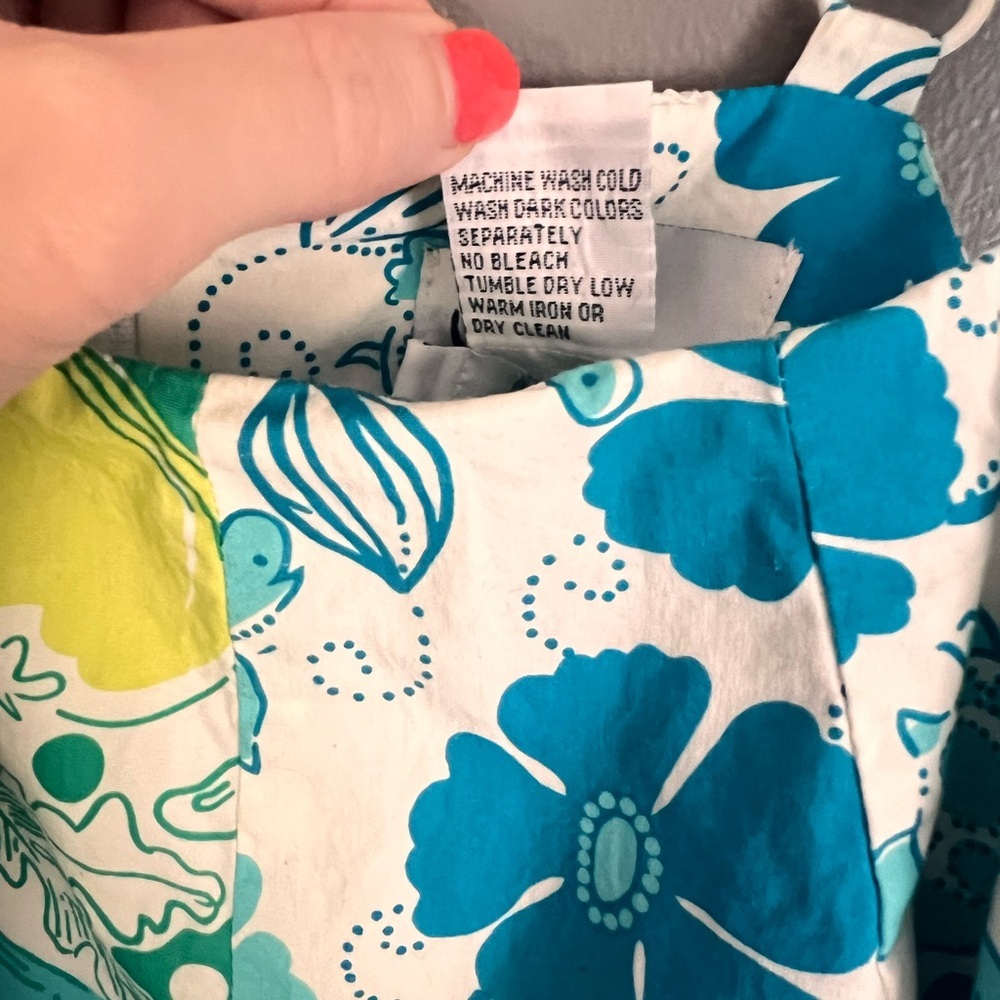 Vintage 1990’s Lilly Pulitzer Sun Dress Size 12 - Picture 4 of 5